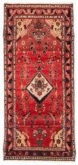 2’11” x 6’8″ Vintage Hand-knotted Runner Rug Traditional Oriental Wool Carpet