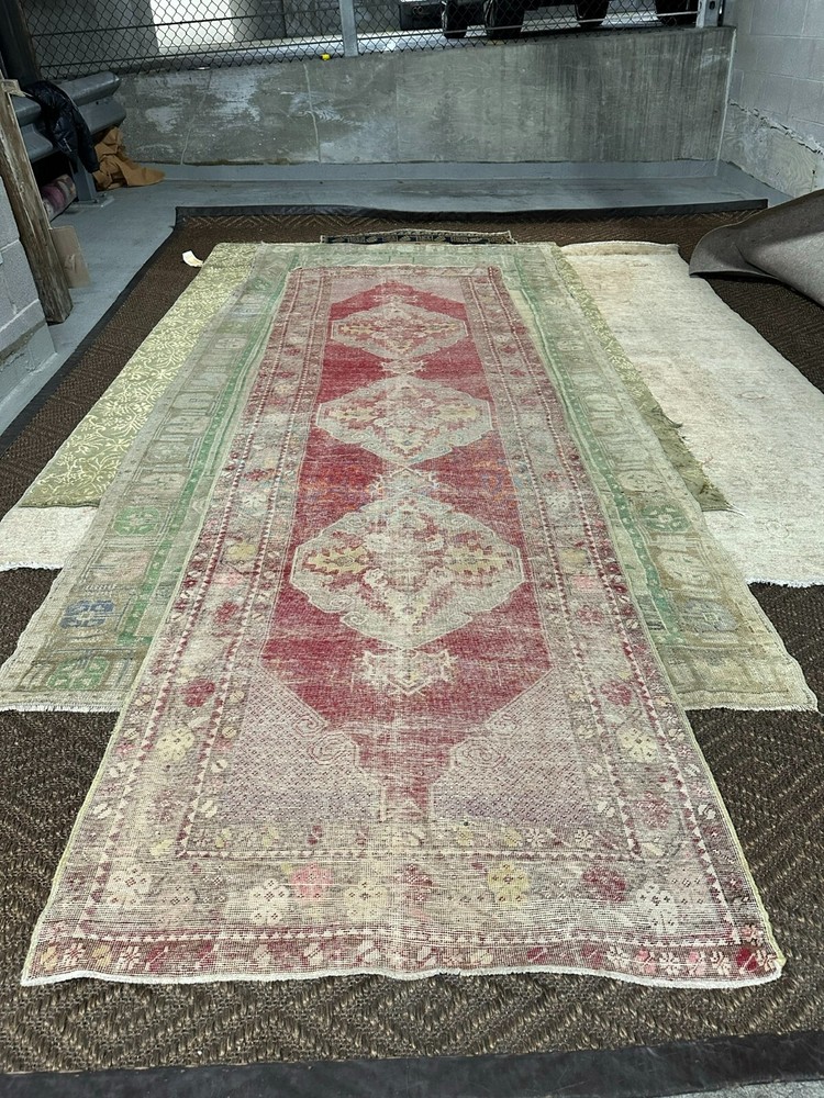 Antique Middle Eastern Runner 11 x4.5