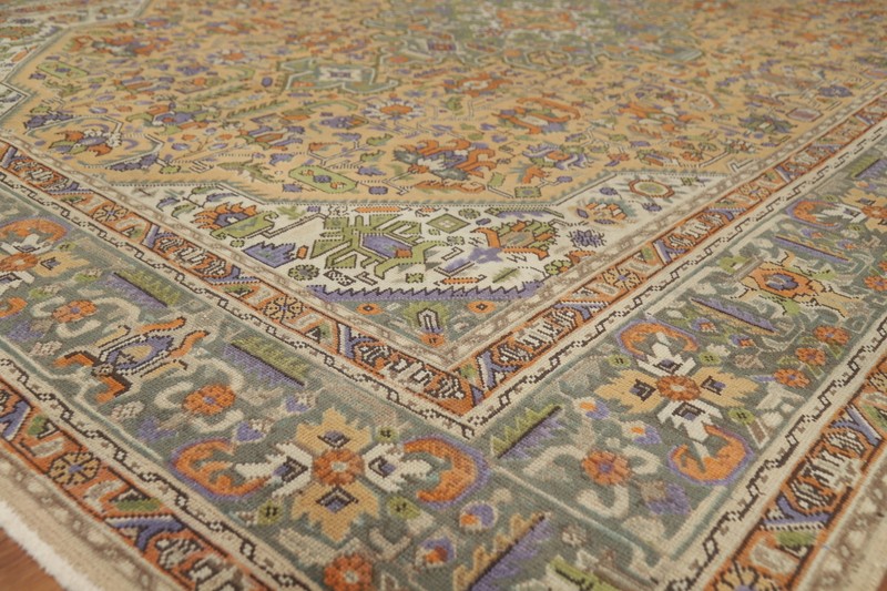 Over-Dyed Wool Traditional Vintage Handmade Room Size Area Rug 8x11 Carpet gallery