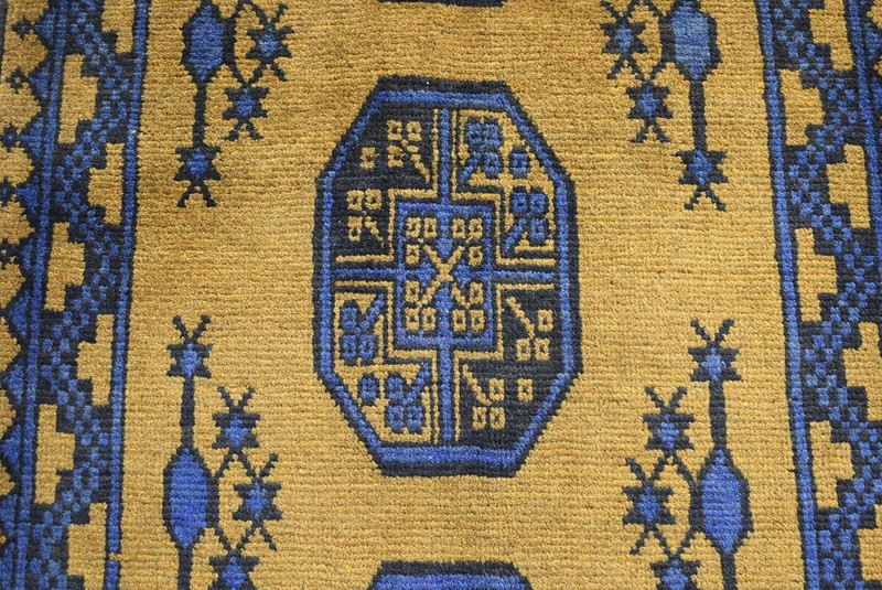 3x10 Ft Handmade Afghan Turkmen Oushak Wool Rug Persian Oriental Hallway runner gallery