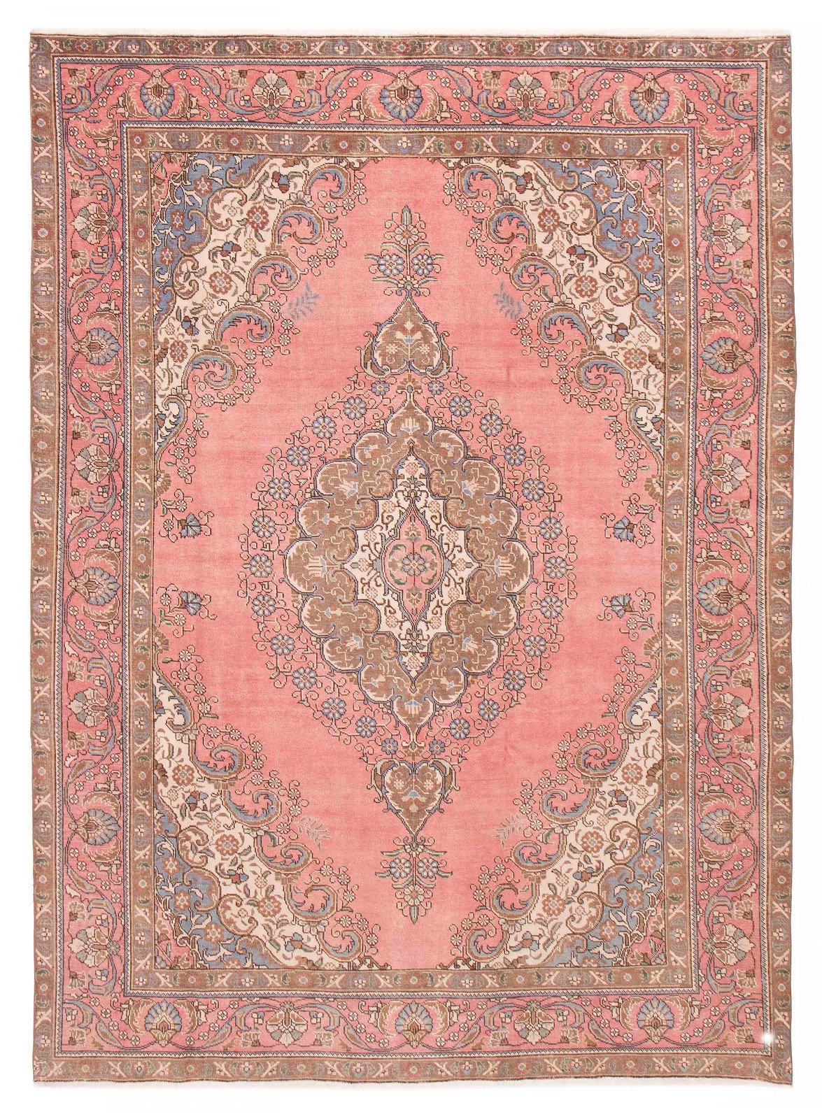 Traditional Vintage Hand-Knotted Area Rug 8'1" x 11'5" Oriental Wool Carpet gallery