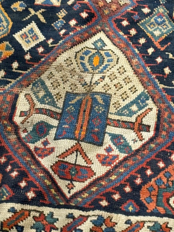 Antique Caucasian Kuba Shirvan Runner Rug c. 1890–1910 | Hand-Knotted Wool | 100 gallery