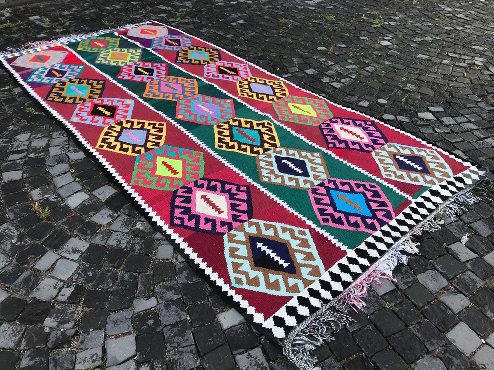 Handmade Rug Turkish Area Rug Vintage Rug Oushak Rug Antique Rug Bohemian Rug