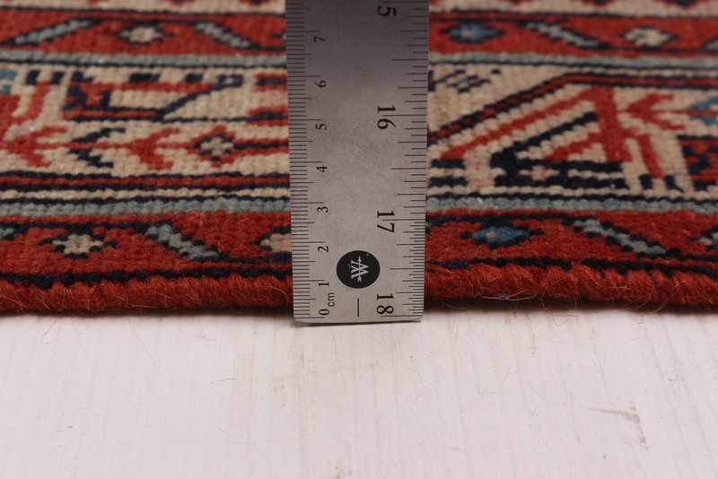 3'2" x 9'10" Vintage Hand-knotted Runner Rug Traditional Oriental Wool Carpet gallery