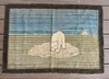 Antique GRENFELL Hooked RUG Polar Bear 39 X 27 Newfoundland LABRADOR Canada gallery