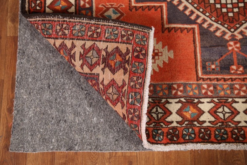 Hand-Knotted Oriental Wool Carpet Traditional Geometric Rug 5x12 Ft Tribal Rug gallery