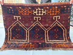 COLLECTORS ITEM Antique Ensi Russian Turkoman Tent Bag Turkmenistan Wedding Gift
