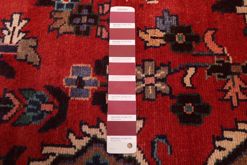 3'5" x 9'6" Vintage Hand-knotted Runner Rug Traditional Oriental Wool Carpet gallery