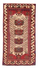 Traditional Vintage Hand-Knotted Area Rug 3’3″ x 6’0″ Oriental Wool Carpet