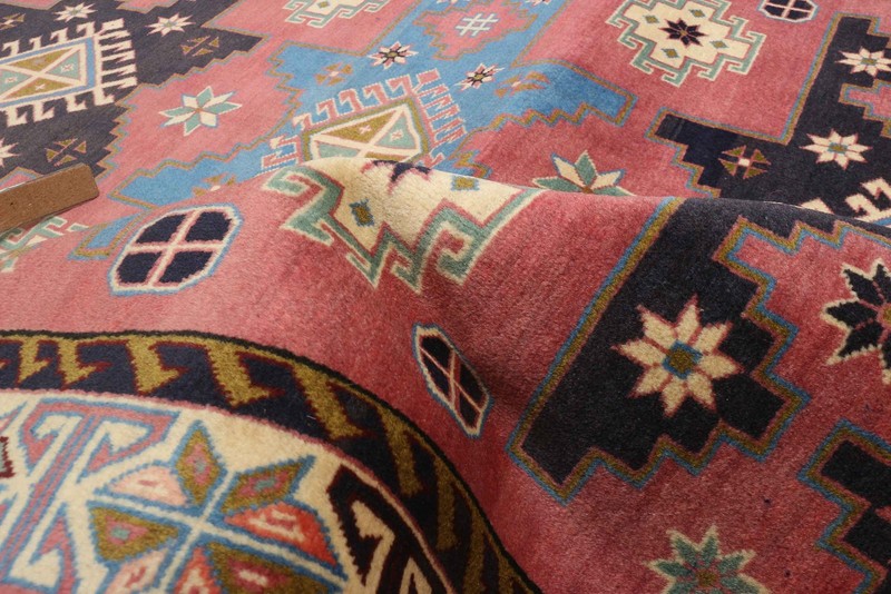 Traditional Vintage Hand-Knotted Area Rug 3'6" x 5'3" Oriental Wool Carpet gallery