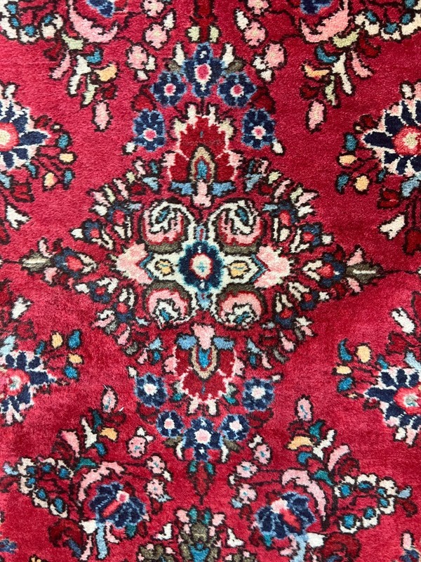2'7" x 6'7" Antique Turkish Oriental Rug Floor Runner - 1920s - Hand Made gallery