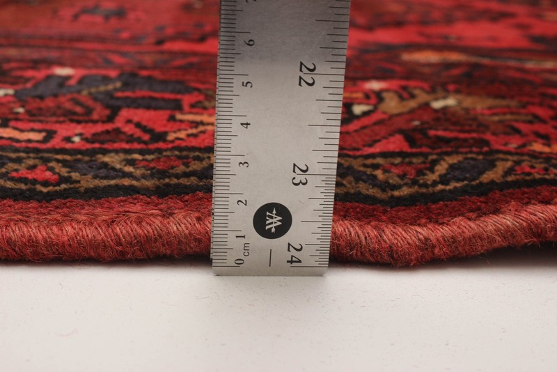 Vintage Hand-Knotted Area Rug 4'3" x 6'11" Traditional Oriental Wool Carpet gallery