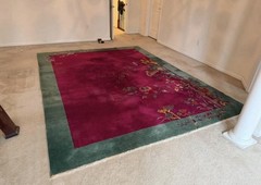c1920s Antique ART DECO Walter Nichols Chinese Rug 11’-6” X 8’-6” Room Size