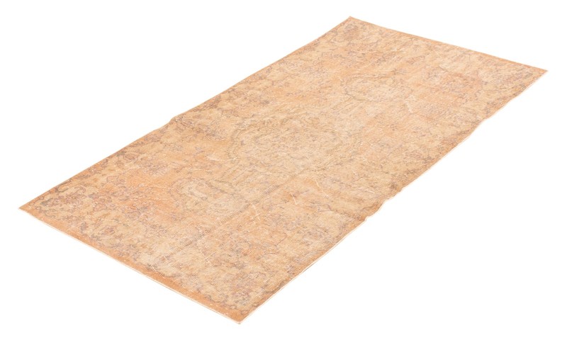 Vintage 3'9" x 6'11" Traditional Hand Knotted Vegetable Dye Wool Area Rug gallery
