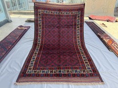 Hand Knotted Afghan Baluchi Area Rug 5×8 ft Antique Persian Style Tribal Carpet