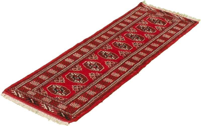 2'0" x 6'3" Vintage Hand-knotted Runner Rug Traditional Oriental Wool Carpet gallery