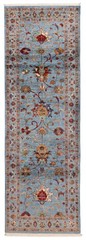 2’10” x 8’4″ Vintage Hand-knotted Runner Rug Traditional Oriental Wool Carpet