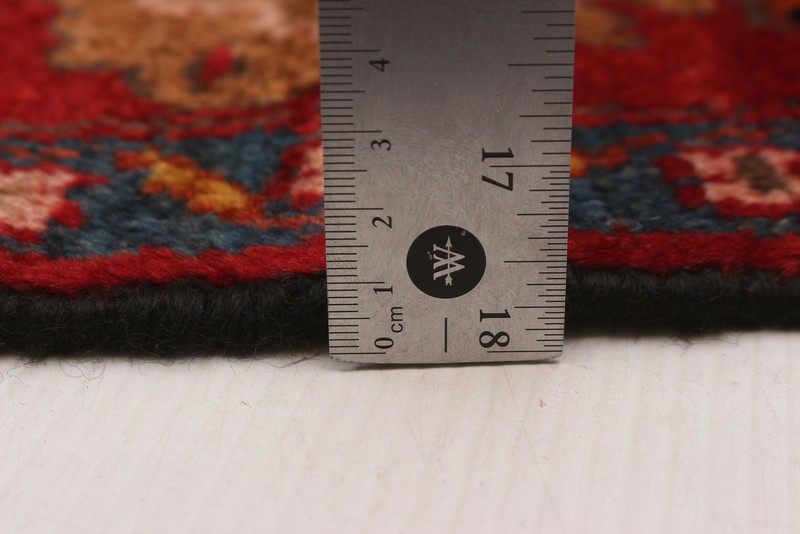 Vintage Hand-Knotted Area Rug 4'2" x 6'7" Traditional Wool Carpet gallery