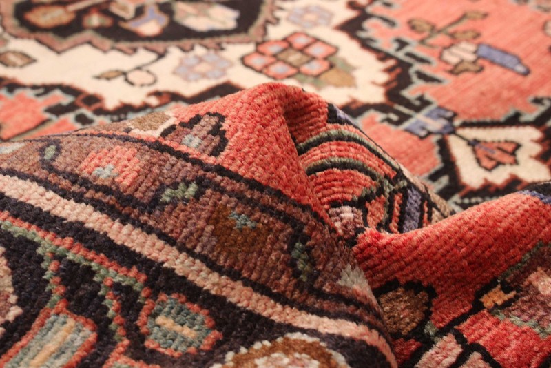 Vintage Hand-knotted Runner Rug 3'11" x 9'10" Traditional Oriental Wool Carpet gallery