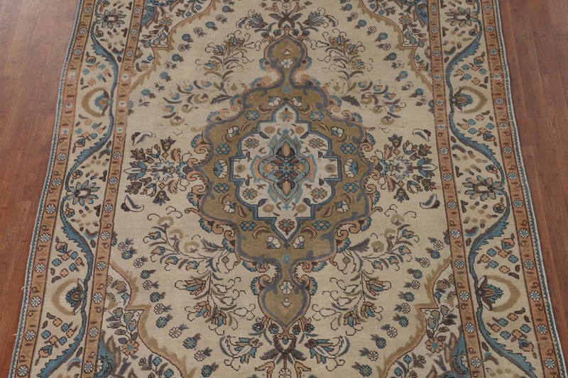 Medallion Vintage Area Rug 6x10 Ft Hand-Knotted Traditional Oriental Wool Carpet gallery