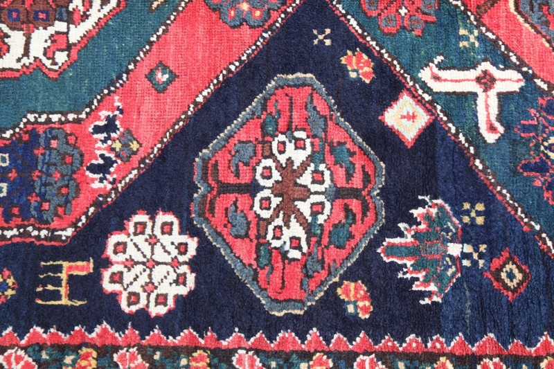Late 19th Century Gendje Kazak Rug – Antique Caucasian Tribal Carpet gallery