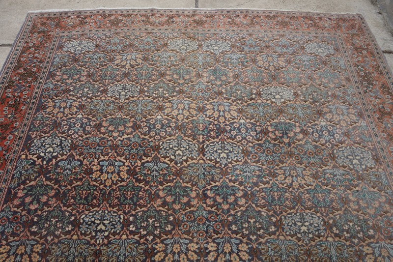 Vintage Bijar Sun Faded Rug 7'x9' gallery