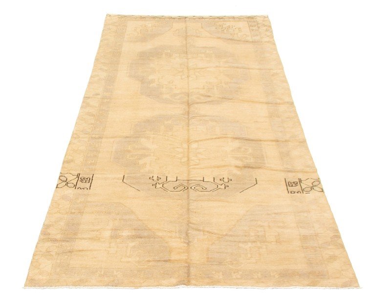 4'10" x 10'11" Vintage Hand-knotted Runner Rug Traditional Oriental Wool Carpet gallery