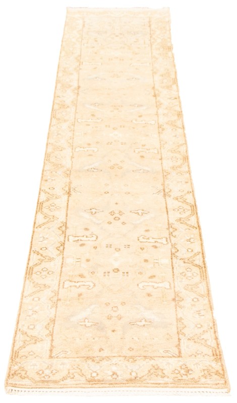 Vintage Hand-knotted Runner Rug 2'8" x 11'8" Traditional Oriental Wool Carpet gallery