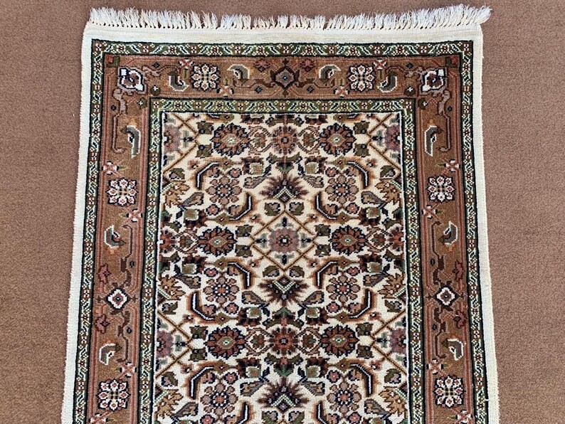 77 X 285 cm COLLECTORS' ITEM Antique Natural Vegetable Karabagh Caucasian Runer gallery