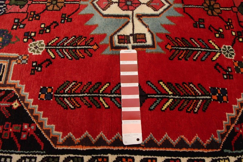Vintage 4'1" x 5'10" Traditional Hand Knotted Vegetable Dye Wool Area Rug gallery