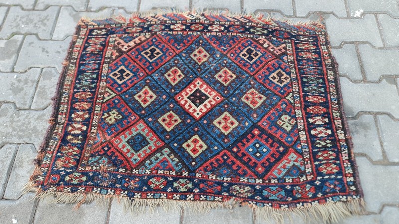 Kurdish rug, Wall decor, 1800s oriental rug, tribal rug, Antique Rug, Baho rug gallery