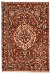 Vintage Traditional Hand-Knotted Area Rug 7’1″ x 10’2″ Oriental Wool Carpet