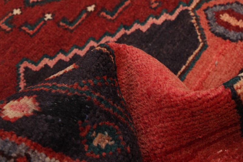 Vintage 3'6" x 6'9" Traditional Hand Knotted Vegetable Dye Wool Area Rug gallery