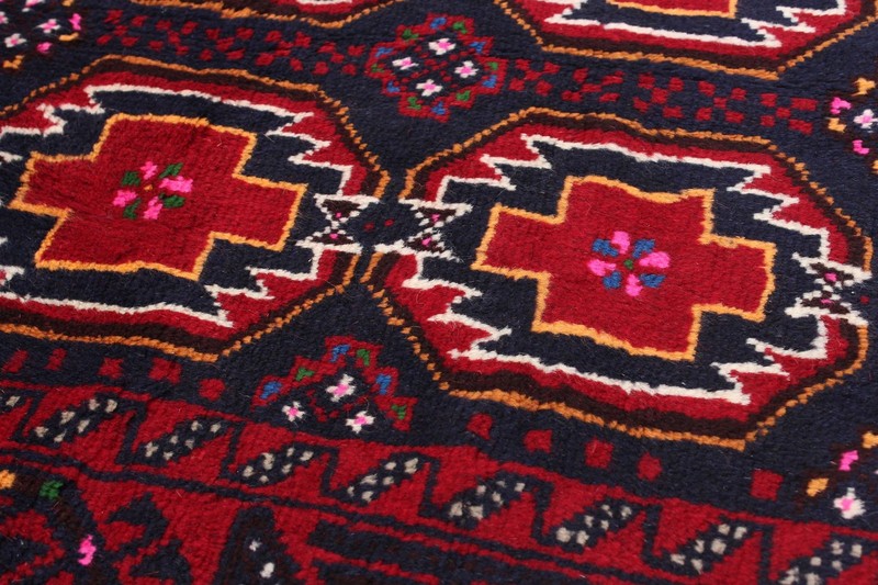 Traditional Vintage Hand-Knotted Area Rug 3'3" x 5'11" Oriental Wool Carpet gallery