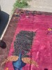 Antique 1920’s Chinese Art Deco Rug 11x9 Magenta Peacock Hand Knotted Wool gallery