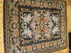 Antique Rose Kilim Rug