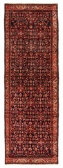 3’5″ x 10’2″ Vintage Hand-knotted Runner Rug Traditional Oriental Wool Carpet