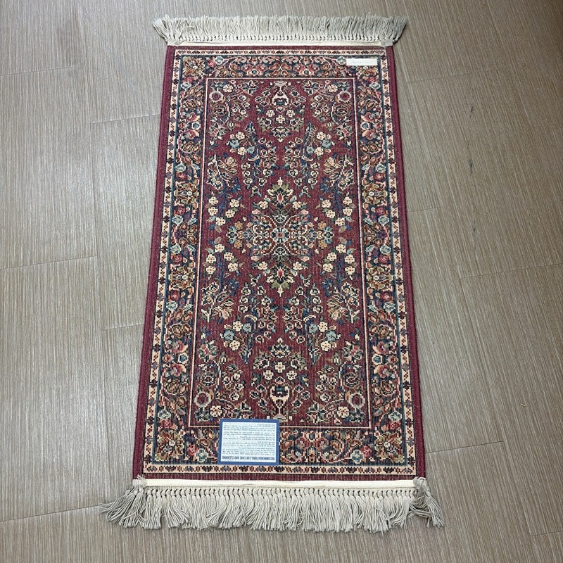 Vintage Karastan Red Sarouk Wool Design 785 2.2'x4' Nice gallery