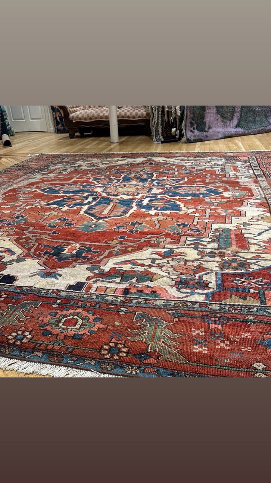P E R S I A N, serapi, Early 1800s. gallery