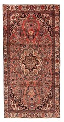 Vintage Oriental Hand-Knotted Carpet 4’9″ x 9’10” Traditional Wool Area Rug