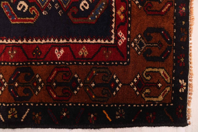 Vintage Traditional Hand-Knotted Area Rug 3'2" x 5'11" Oriental Wool Carpet gallery