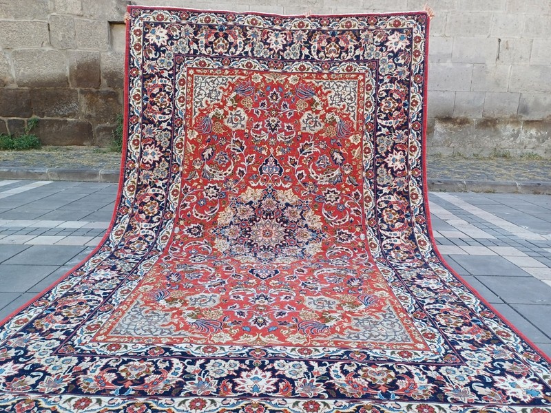 8.07 x 12.17 ft Persian Style Oversized Vintage 8x12 Area Rug , 246 x 371 cm gallery