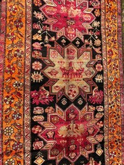 140 X 250 cm COLLECTORS’ ITEM Antique Stunning Chelaberd Kazak Russian Caucasus