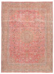 Traditional Vintage Hand-Knotted Area Rug 9’5″ x 13’0″ Oriental Wool Carpet