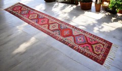 EXTRA LONG Runner Rug HandMade Rug Runner Hallway Decor Oushak rug 3×14 ft apprx