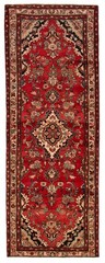 3’4″ x 9’6″ Vintage Hand-knotted Runner Rug Traditional Oriental Wool Carpet