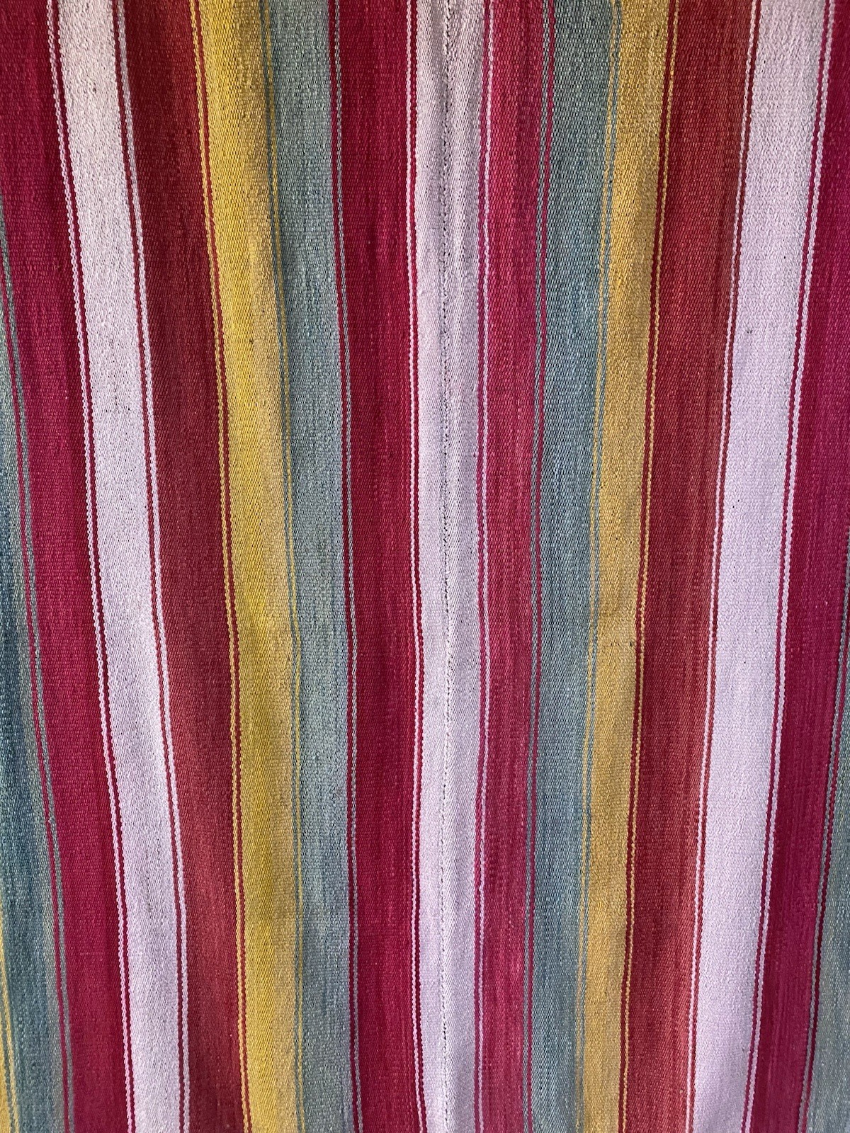 Vintage Peruvian Frazada Rug 1970s-1980s gallery