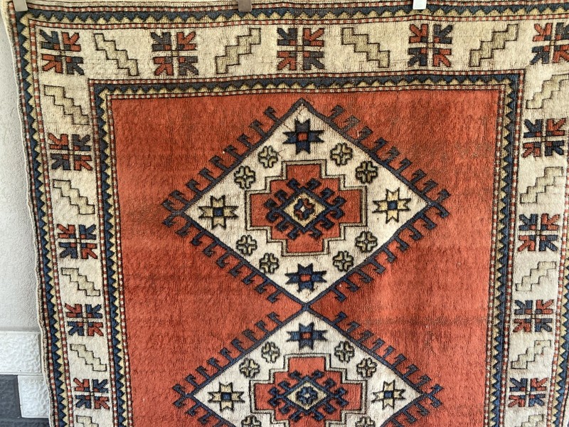 Vintage Turkish Oushak Rug | 5 x 6 ft | Farmhouse Handmade Floral Wool Area Rug gallery