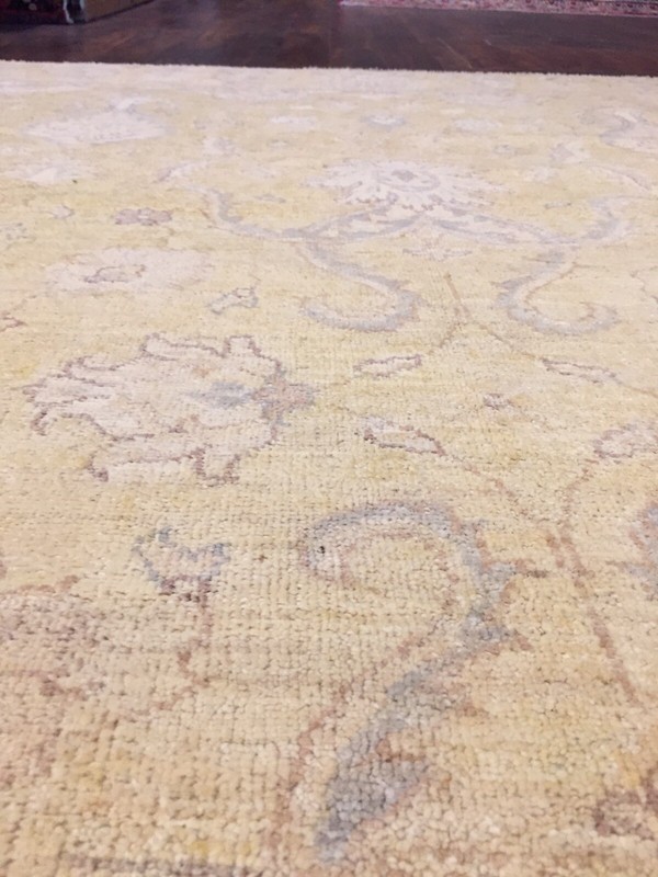 Fine Genuine Hand Knotted Chobi Geometric Area Rug Runner Carpet 6’x8’10”,#46 gallery