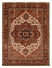 Traditional Vintage Hand-Knotted Area Rug 8’9″ x 11’8″ Oriental Wool Carpet